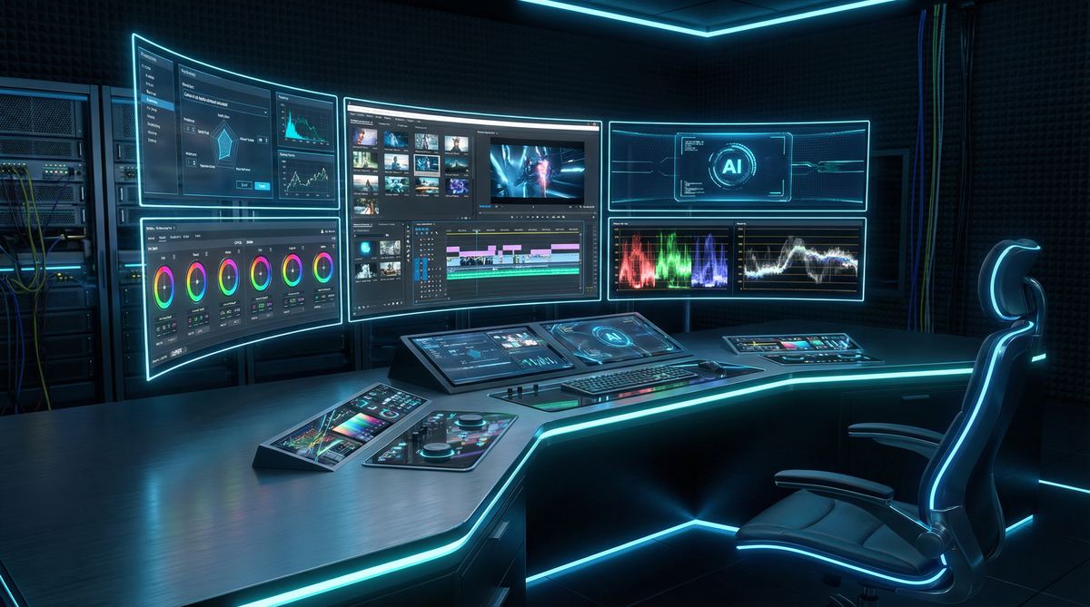 中文字幕 AI修图与视频剪辑